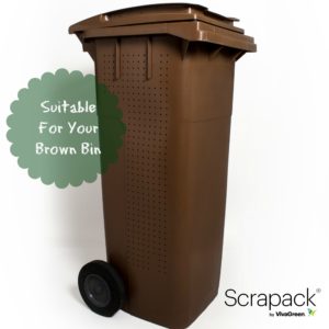Scrapack Brown Bin