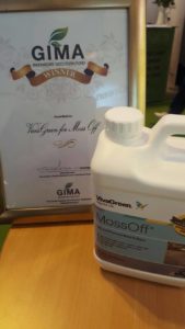 Award winning chemical free Moss remover