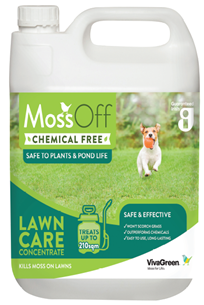Bottle of MossOff Lawn Care